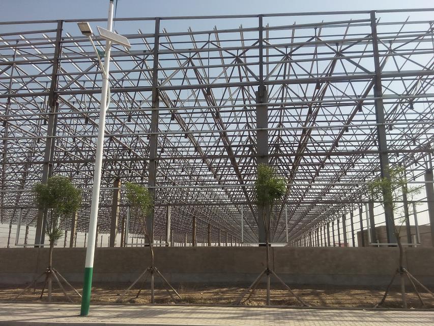 安阳汽车工业厂房网架
